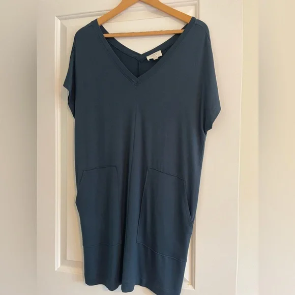 Loft Lounge Mini TShirt Dress - Picture 1 of 5